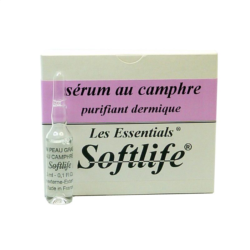 Serum purifiant camphre  5 x 3 ml